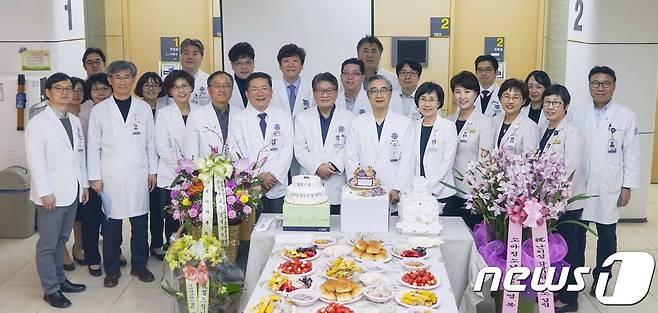 강남세브란스병원 갑상선암센터는 '난치성 갑상선암연구소'를 공식 개소했다고 10일 밝혔다.© News1