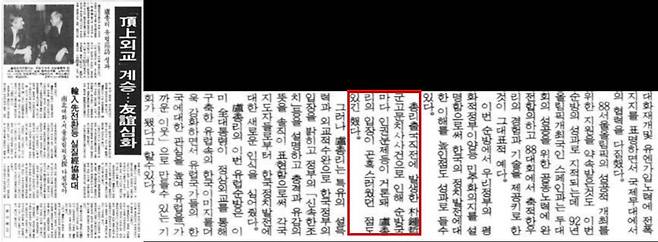 <경향신문> 1987년 2월 6일 치.