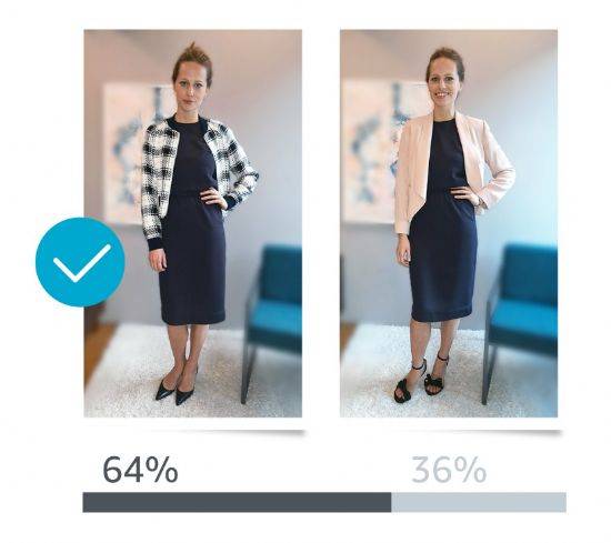 에코룩은 점수로 스타일을 평가한다(자료=아마존)