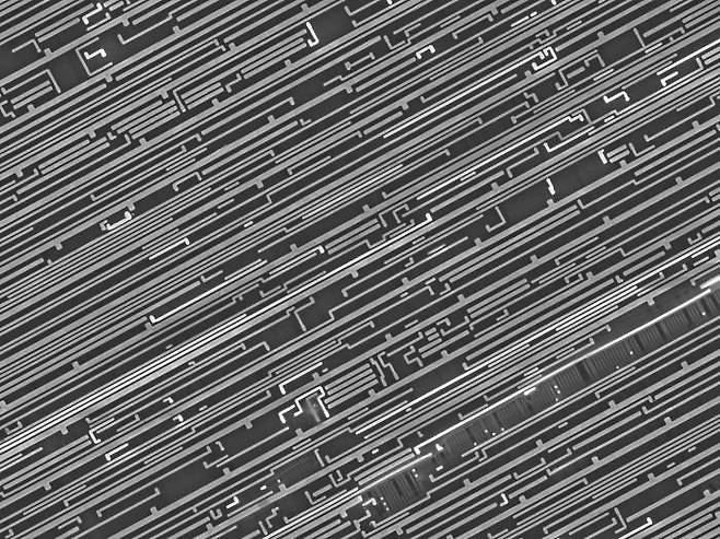사진 1. 오늘날의 반도체는 수백만에 달하는 소자를 나도 단위에서 집적해 만든다. 출처: shutterstock