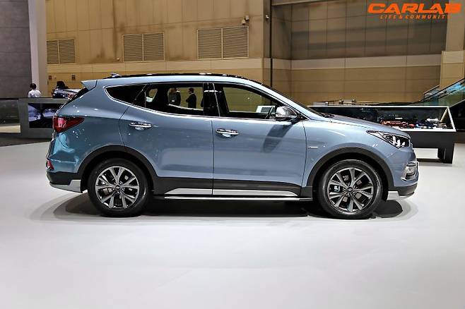 기존 싼타페, 튜익스 튜닝킷 적용 버전