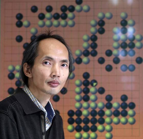 일본 딥젠고에 승리한 바둑 인공지능 '돌바람'을 만든 임재범 대표. 김상선 기자