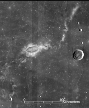 달의 라이너 감마 지역 - NASA 고다드 우주비행센터 제공