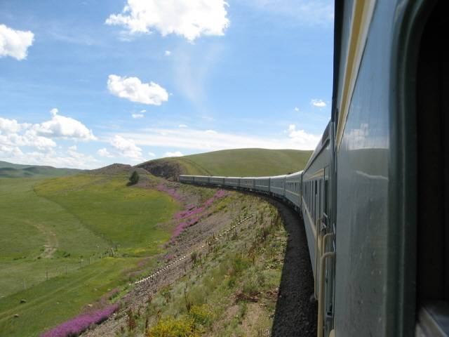 ▲시베리아 횡단열차. ⓒ이병한