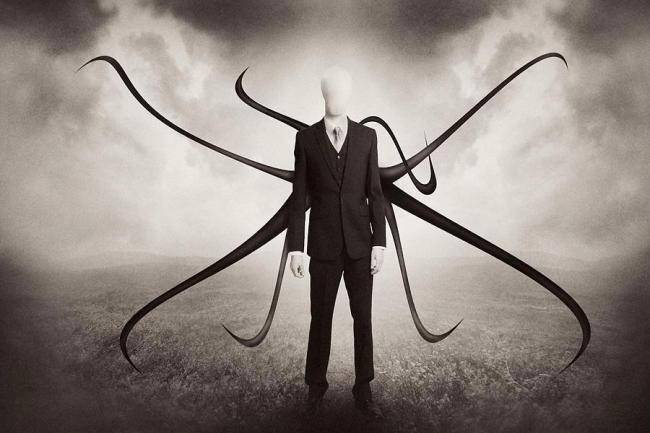 가이저가 영향을 받았다는 인터넷 괴담속 등장하는 ‘슬렌더맨’