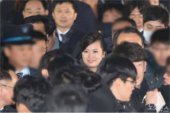 현송월 삼지연관현악단 단장(자료사진/공동취재단)