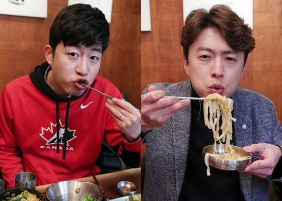 허일후 김나진 아나운서/ 사진=김창현 기자