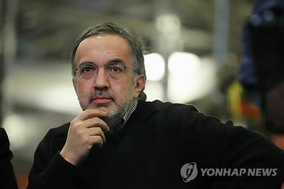피아트·크라이슬러를 이끄는 세르지오 마르치오네 회장.