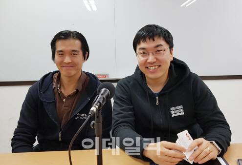 사진 왼쪽부터 박동현 메쉬코리아 솔루션 랩 매니저, 김형설 메쉬코리아 CTO