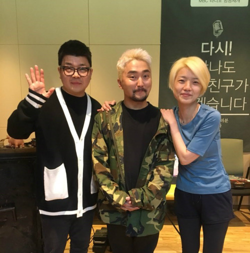 (왼쪽 부터) 최욱, 유병재, 안영미.