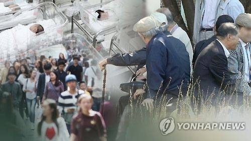 '취업·구직' 20대, 노인 인구에 추월당해(CG) [연합뉴스TV 제공]
