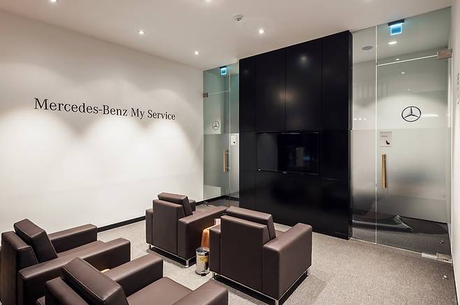 메르세데스-벤츠코리아 서비스센터 내부. /제공=메르세데스-벤츠코리아