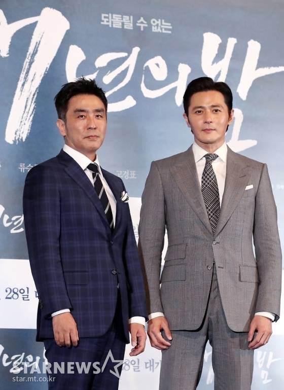 류승룡, 장동건/사진=홍봉진 기자