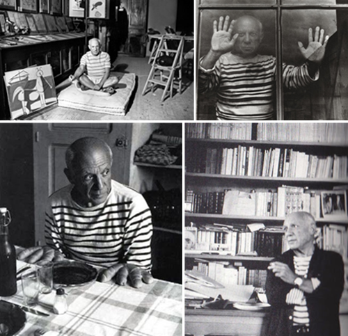 마리니에르를 입은 피카소. /출처=핀터레스트