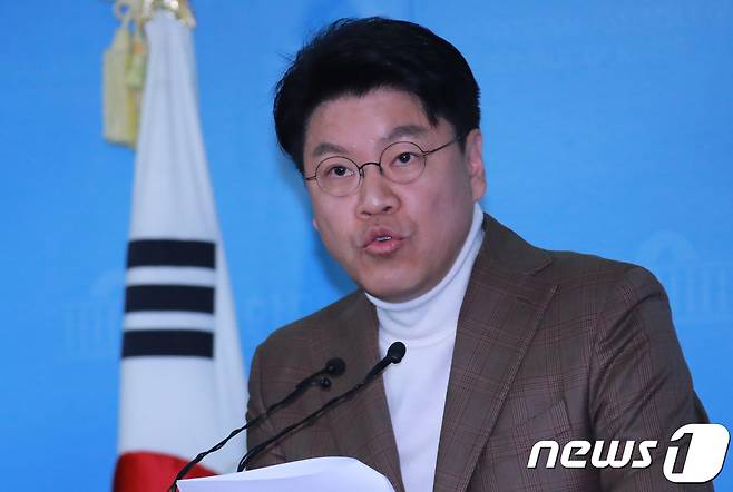 장제원 자유한국당 수석대변인. © News1 이동원 기자