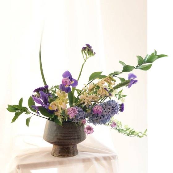 히아신스의 꽃말은 '유희, 겸손한 사랑'이다. [사진 류아은]