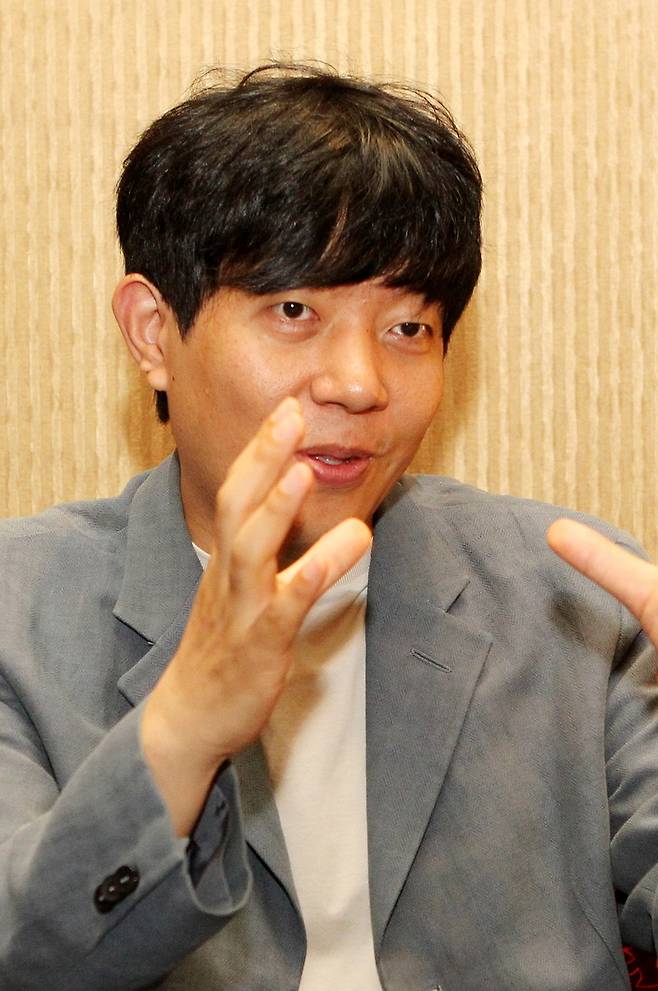 이재웅 쏘카 대표의 다음 대표 시절 모습. 강재훈 선임기자 khan@hani.co.kr