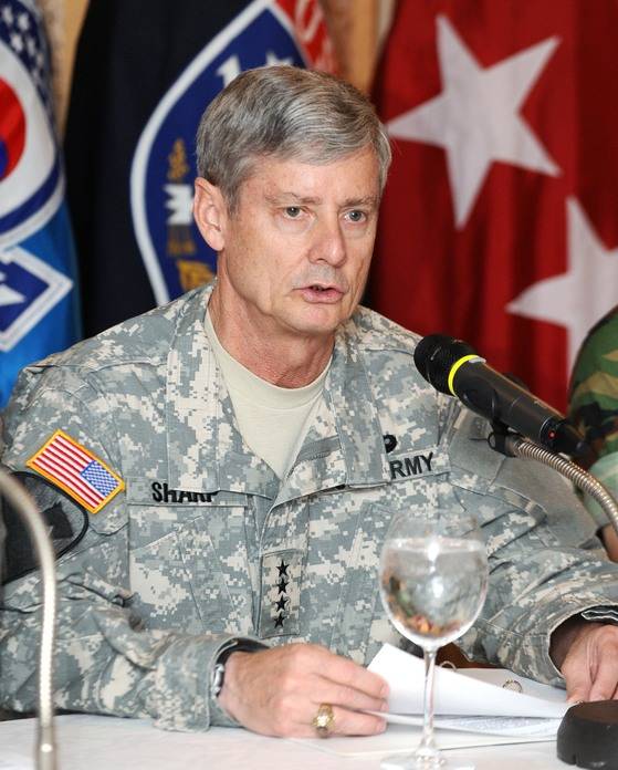 월터 샤프 전 주한민군 사령관[중앙포토]
