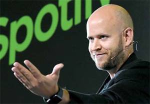 직상장에 성공한 `스포티파이`의 다니엘 에크.