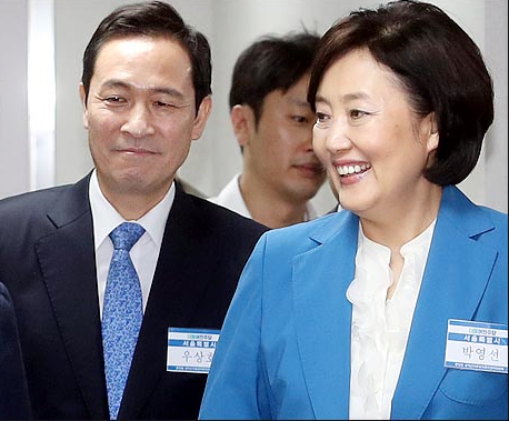 더불어민주당 서울시장 예비후보 박영선·우상호 의원(자료사진)ⓒ데일리안 박항구 기자