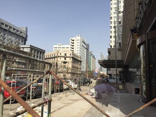 중국 선양 칠보산호텔은 수리 중 (선양=연합뉴스) 홍창진 특파원