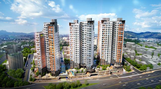 개봉5구역 주택재건축정비사업 조감도