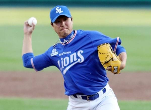 불펜 투수로 1군에 복귀한 삼성 우규민 ⓒ 삼성 라이온즈