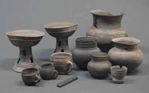 경주 탑동 6-1번지 목곽묘 출토품. [한국문화재재단 제공]