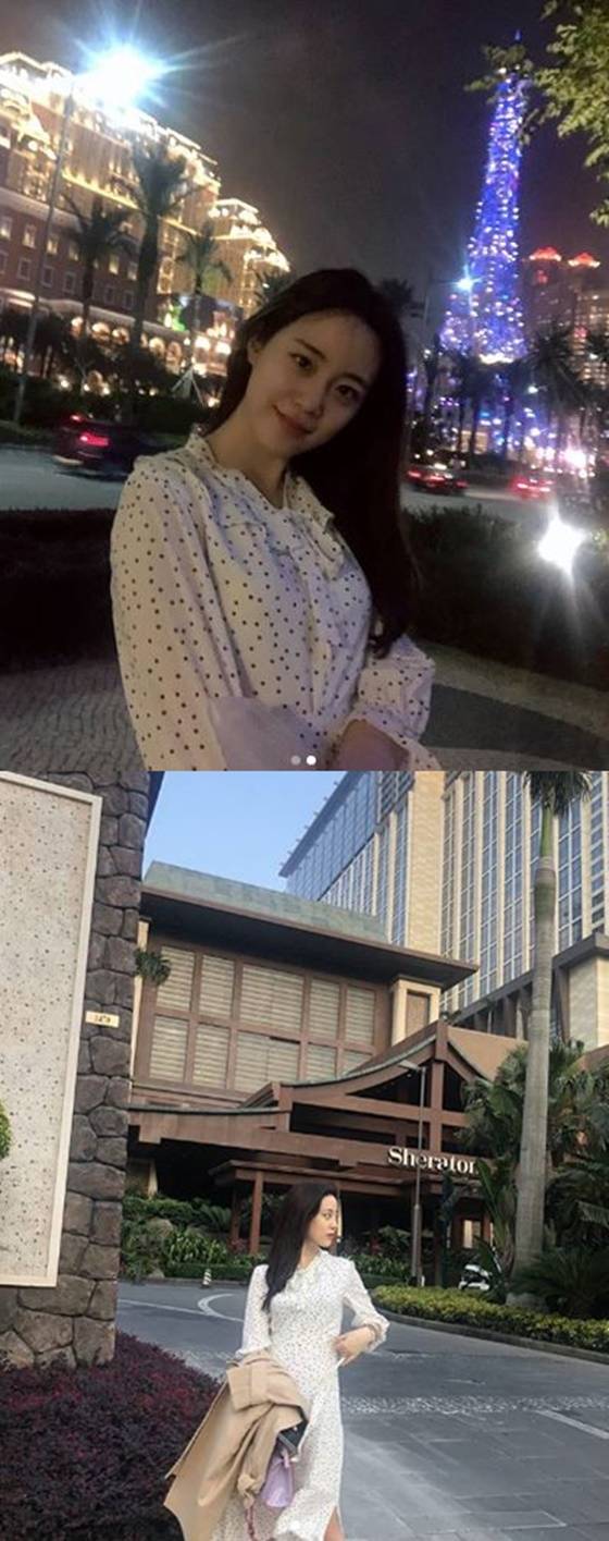 걸그룹 카라 출신 배우 허영지/사진=허영지 인스타그램