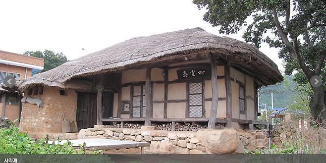 강진읍 사의재길의 사의재 - 다산 선생의 유배지로 널리 알려져있다. ⓒ강진군청