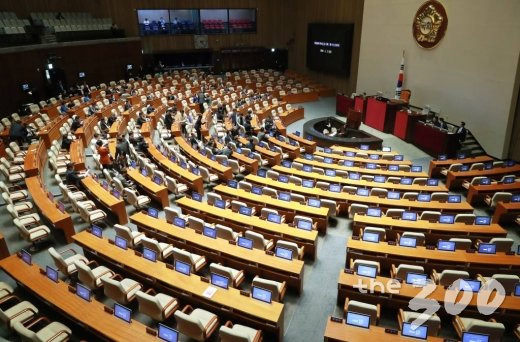 국회 본회의 모습. /사진=이동훈 기자