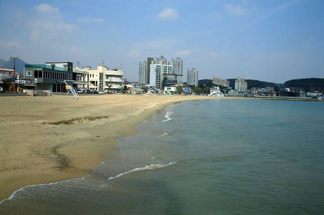 일광역 근처에 있는 일광해수욕장