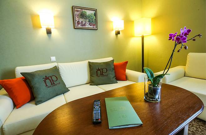 뉴 피터호프 호텔 객실 내부.[연합뉴스]