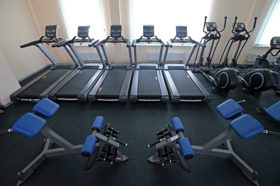 스파르타크 훈련장 체력단련실 전경. [연합뉴스]