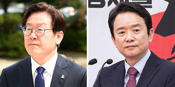 이재명(左), 남경필(右). [연합뉴스]