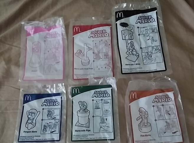 슈퍼마리오 피규어 세트