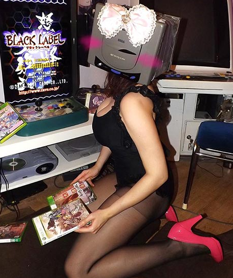 세가새턴 걸 피규어