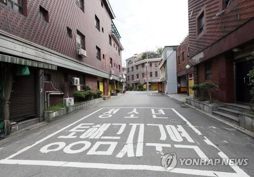 폐쇄 앞둔 인천 유일 집창촌 '옐로하우스'[연합뉴스 자료사진]