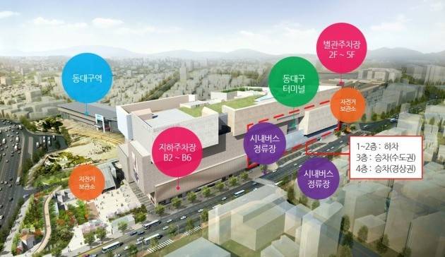 동대구역복합환승센터. 국토교통부 제공