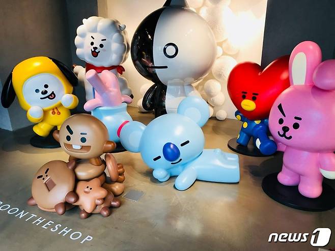 '방탄소년단 21세기'라는 의미로 만들어진 BT21 캐릭터© News1