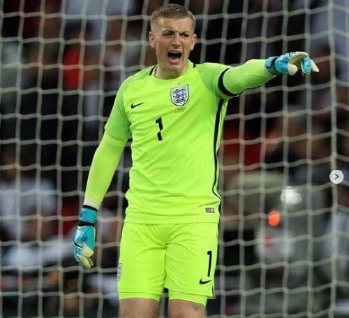 잉글랜드 수문장 조던 픽포드. 캡처 | 픽포드 인스타그램