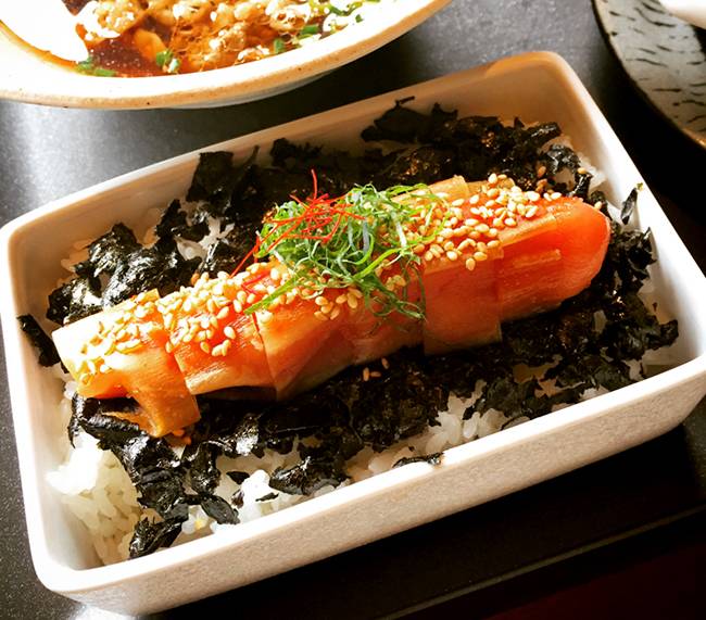 명란 덮밥, 멘타이쥬