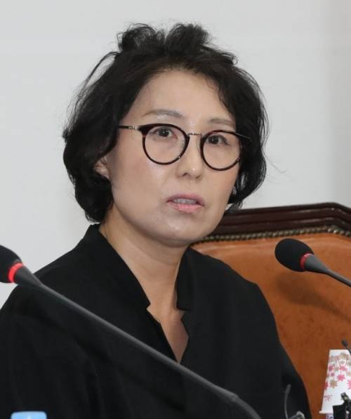 더불어민주당 이재명 경기지사 후보의 형수 박인복 씨가 8일 오후 국회에서 열린 기자간담회에서 이재명 후보의 욕설 논란에 관해 입장을 밝혔다.