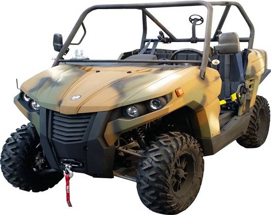 육군이 기동 순찰용으로 도입 중인 4륜 산악용 오토바이(ATV). [사진 육군]