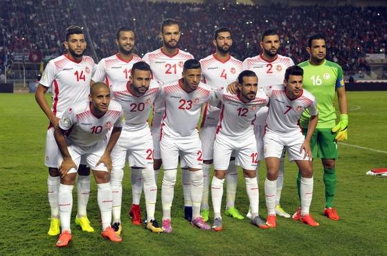 튀니지 축구대표팀. [AP=연합뉴스]