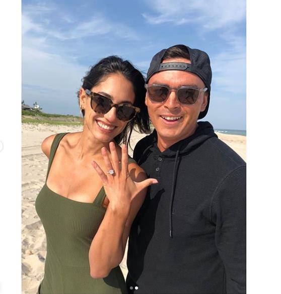 ▲ 앨리슨 스토키와 약혼한 리키 파울러 ⓒ 리키 파울러 인스타그램 캡쳐