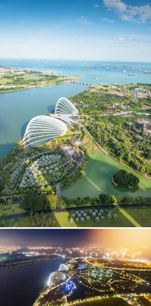 [가든스바이더베이의 낮과 밤. 사진=게티이미지뱅크]