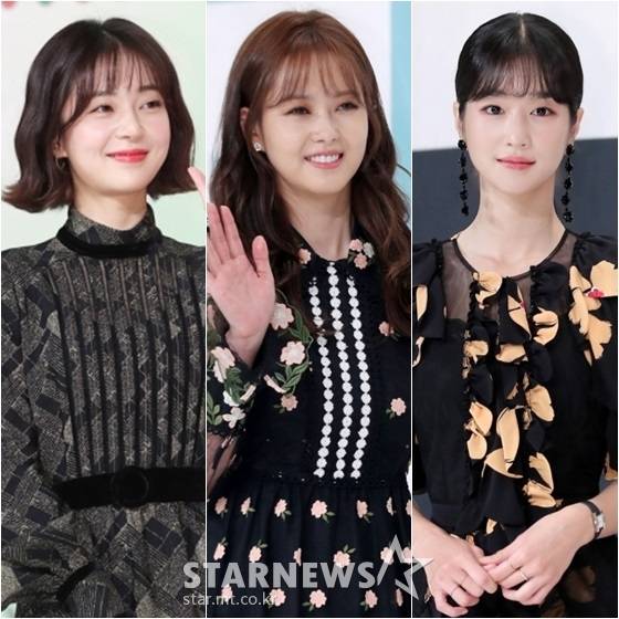 백진희(왼쪽부터), 고아라, 서예지 /사진=스타뉴스