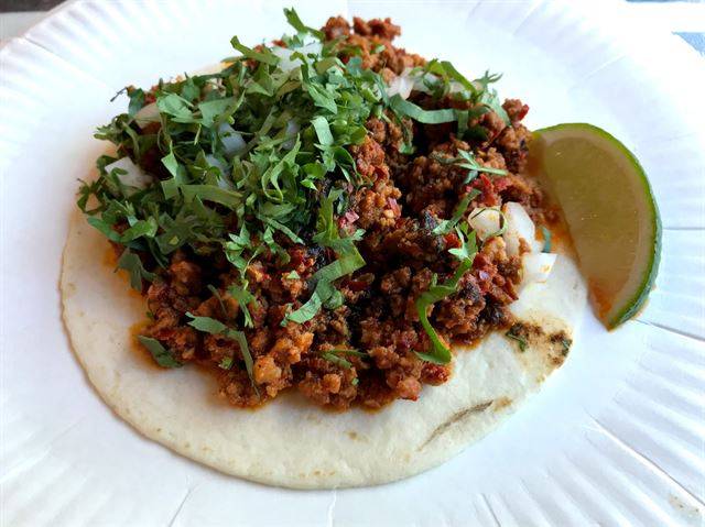 비야게레로의 초리조 타코. 잇쎈틱 제공