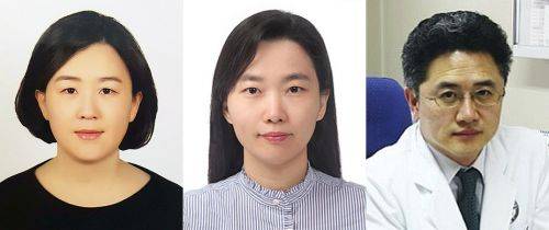 (왼쪽부터) 최귀선 국립암센터 암관리학과 교수(기초의학 부문), 이은경 갑상선암센터 교수(임상의학 부문), 김정한 한림의대 혈액종양내과 교수(다수 논문 발표 부문).